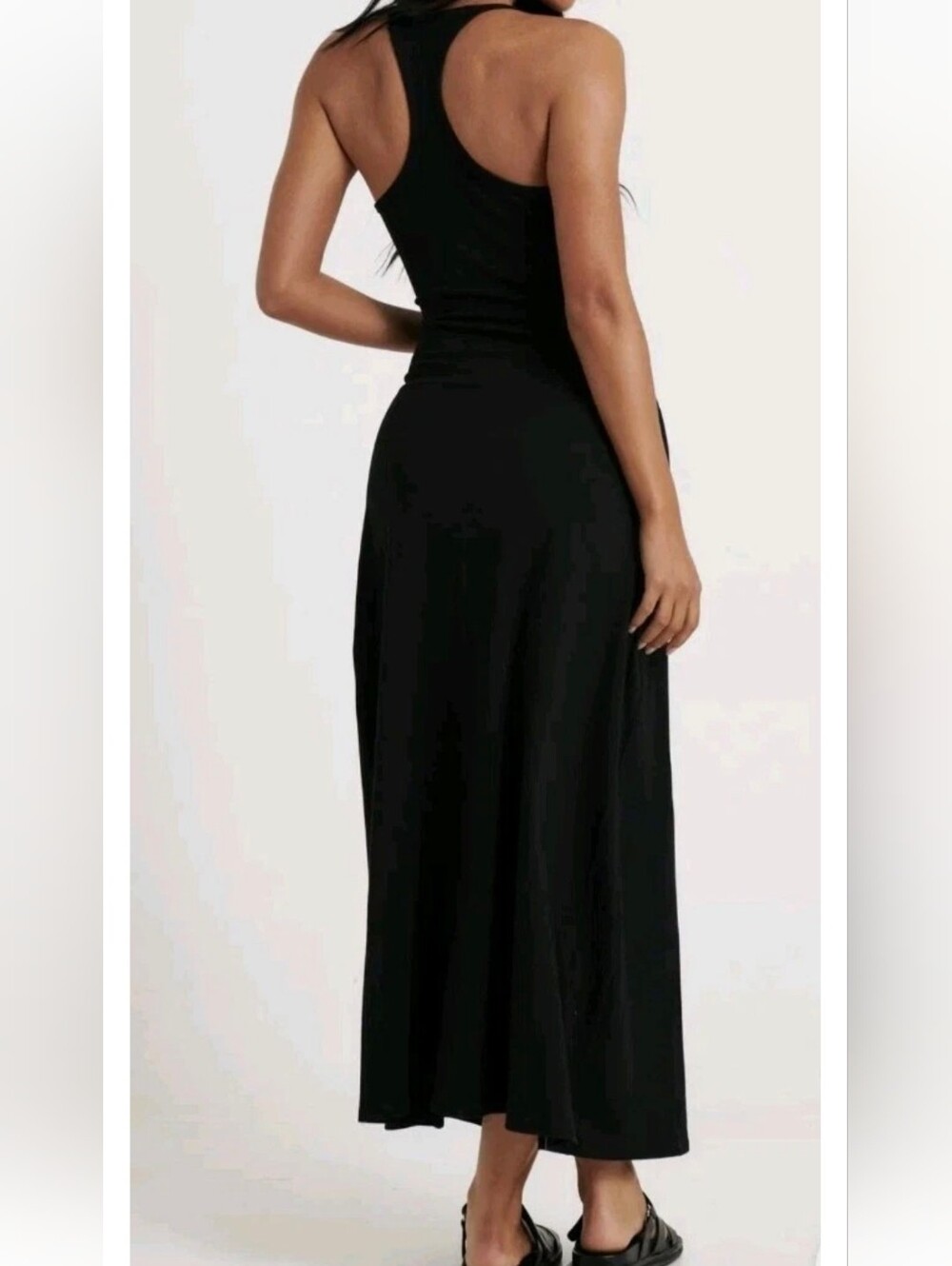 NWT Bronze Snake Alma Midi Dress In Black Size S/M.